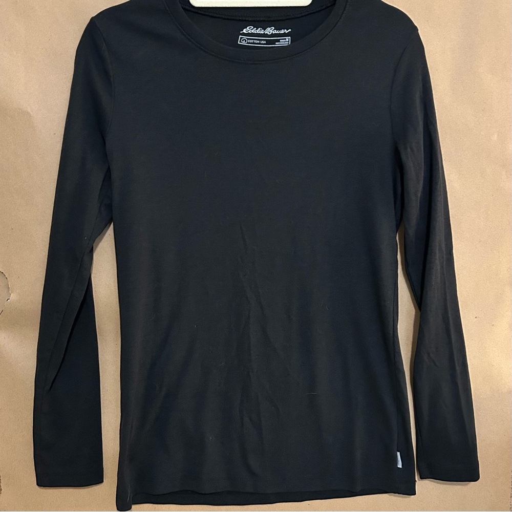Eddie Bauer Black Tee